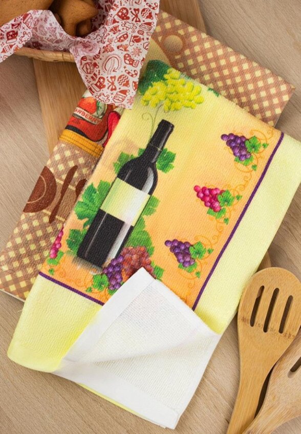 Набор полотенец кухонных Wellness