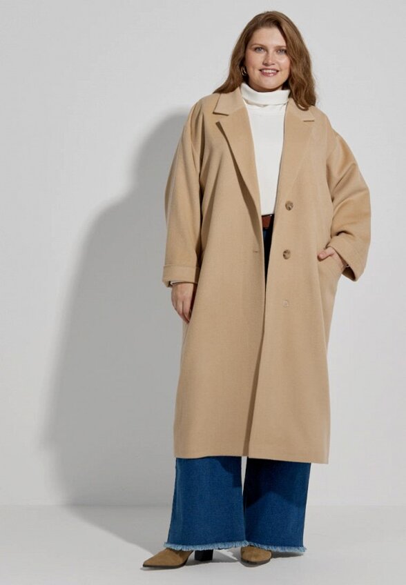 Пальто однобортное Odevaiwear