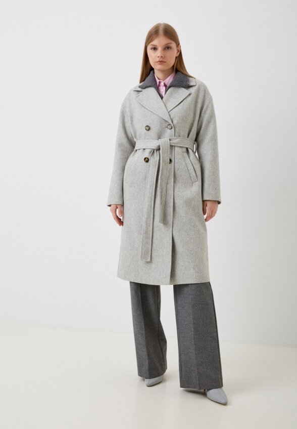 Пальто двубортное Belucci