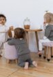 Пуф на буковых ножках Луна Софт Фурниче (LOONA soft furniture), розовый10  - превью