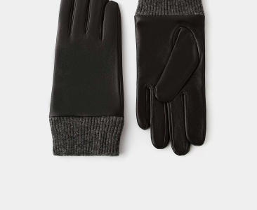 ПЕРЧАТКИ С ШЕРСТЯНОЙ МАНЖЕТОЙ