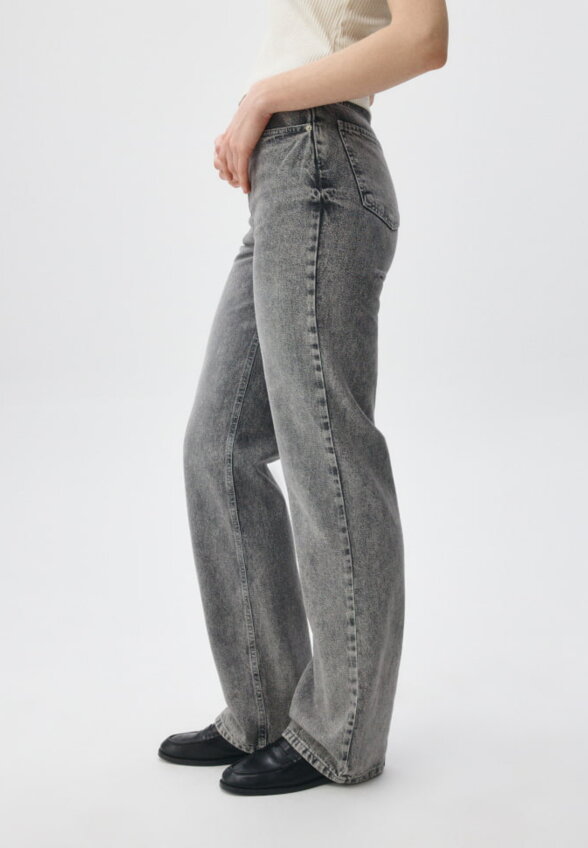 Джинсы 411 WIDE LEG TALL из органического хлопка