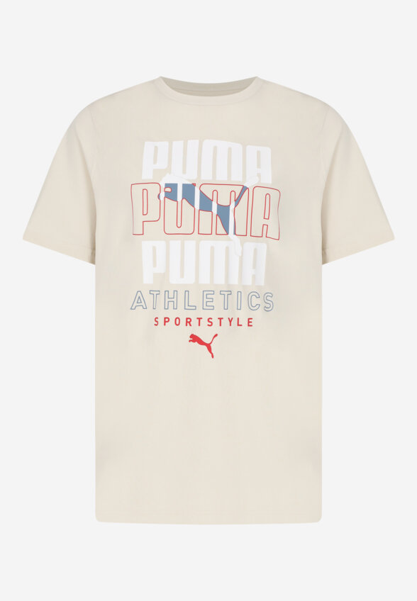 Футболка мужская PUMA Graphic, Бежевый