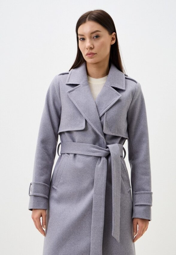 Пальто двубортное Снежная Королева