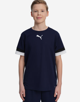 Футболка для мальчиков PUMA teamRISE Jersey, Синий женщинам