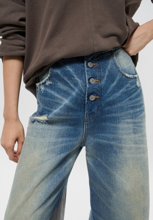 Джинсы MM6 Maison Margiela