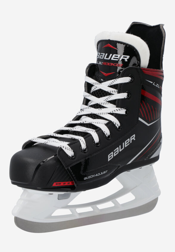 Коньки хоккейные детские Bauer Lil' Rookie JR, Черный