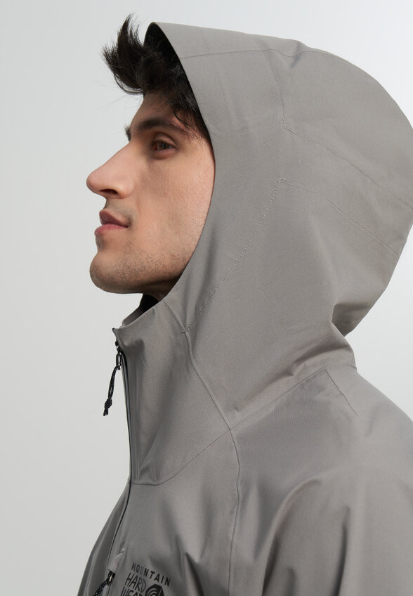 Куртка мембранная мужская Mountain Hardwear Stretch Ozonic Jacket, Серый