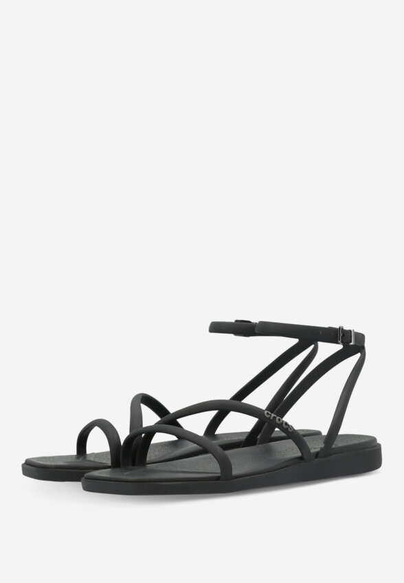Сандалии женские Crocs Miami Ankle Strap, Черный
