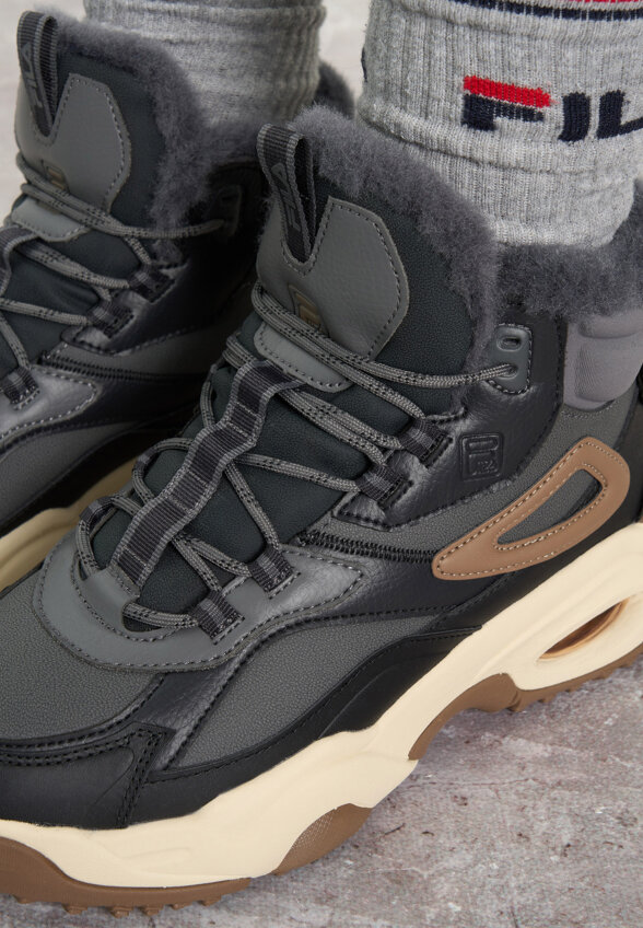 Кроссовки утепленные женские FILA Wander Mid, Черный