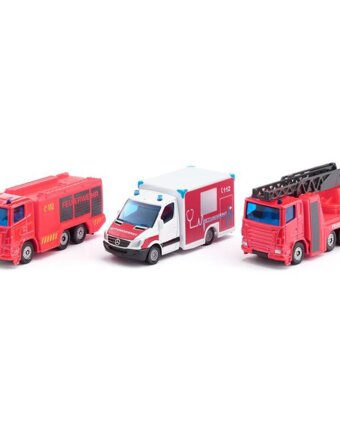 Игровой набор SIKU машинки экстренной помощи детям