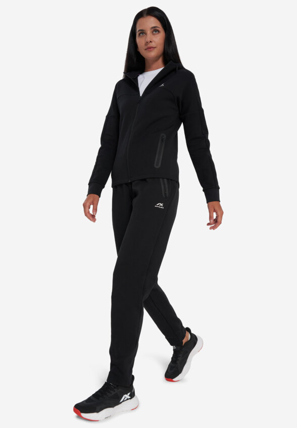 Толстовка женская Athlex Tech fleece, Черный