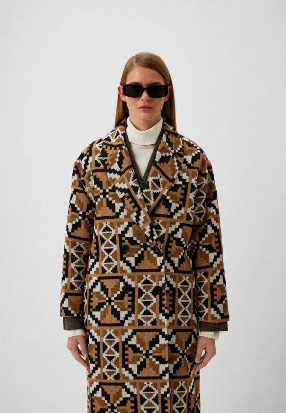 Пальто однобортное La Martina