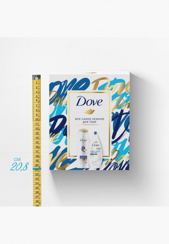 Набор для ванны и душа Dove