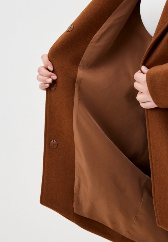 Пальто однобортное Le Monique