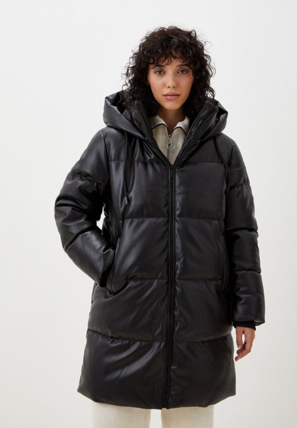 Куртка кожаная утепленная O'STIN