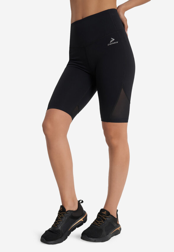 Велосипедки женские Demix ProSculpt Mesh Bike, Черный
