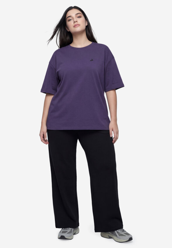 Футболка женская Demix, Plus Size, Фиолетовый