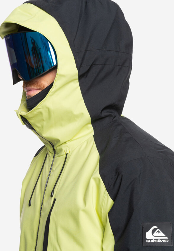 Куртка сноубордическая мужская Quiksilver Mission Block, Желтый