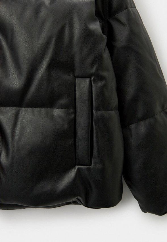 Куртка кожаная утепленная O'STIN