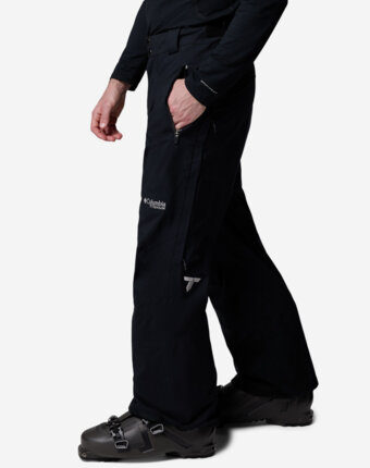 Брюки горнолыжные мужские Columbia Platinum Peak II 3 L Pant, Черный женщинам