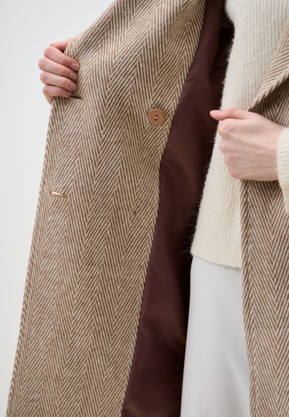 Пальто двубортное Снежная Королева