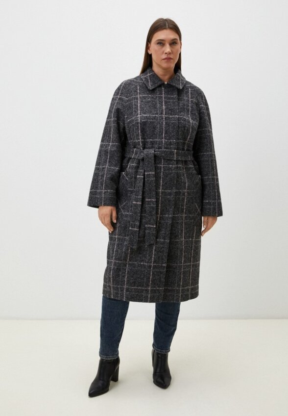 Пальто однобортное Bella Collection