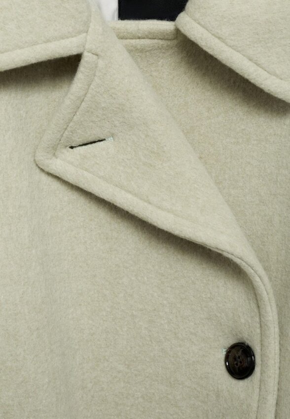 Пальто однобортное Mango