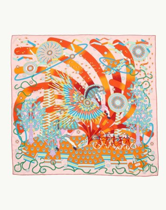 Hermes Silk Scarf женщинам