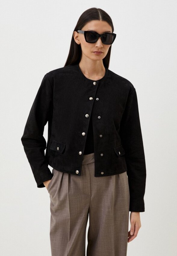 Куртка кожаная Grafinia