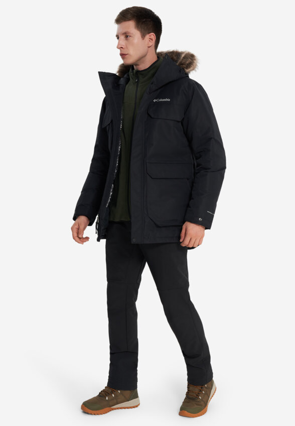 Парка мужская Columbia South Canyon III Long Parka, Черный