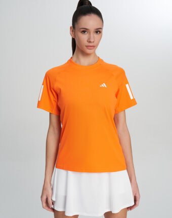 Футболка женская Adidas Club, Оранжевый женщинам