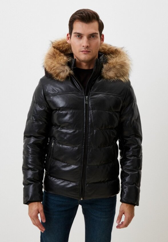 Куртка кожаная Jorg Weber