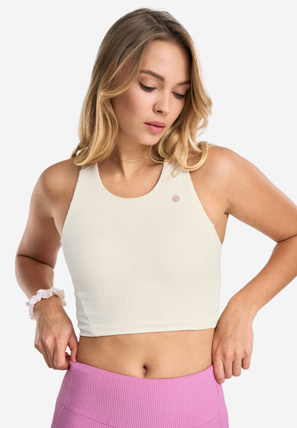 Топ бра спортивный Sensana IconicShape, Белый