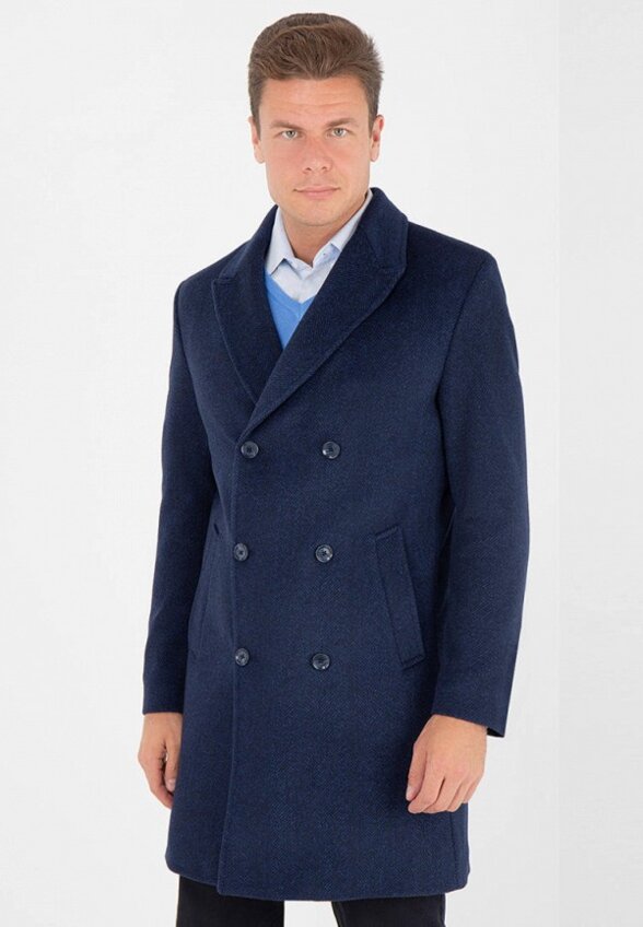 Пальто двубортное Thomas Berger