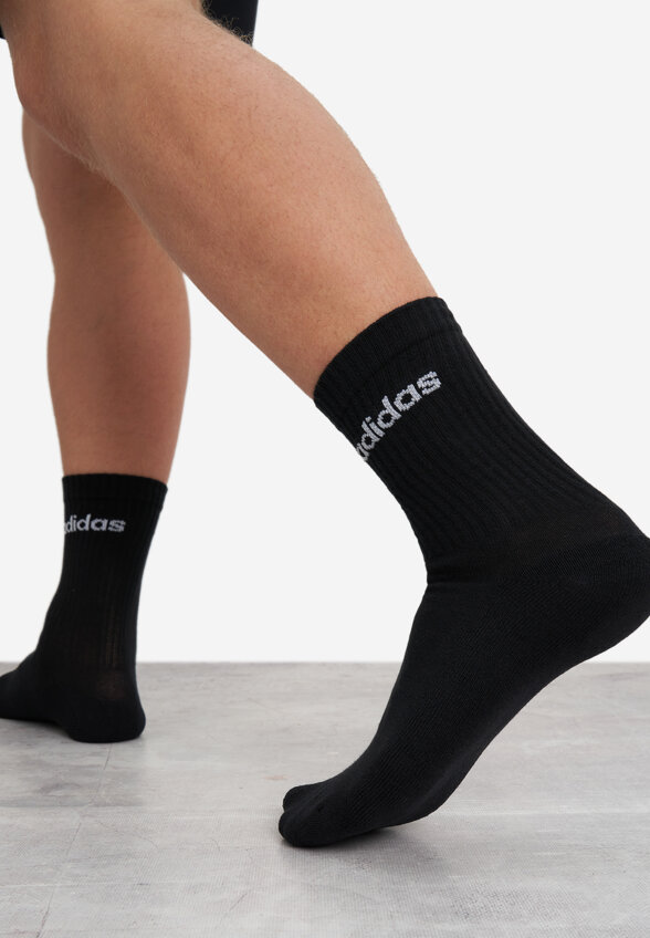 Носки Adidas, 3 пары, Черный