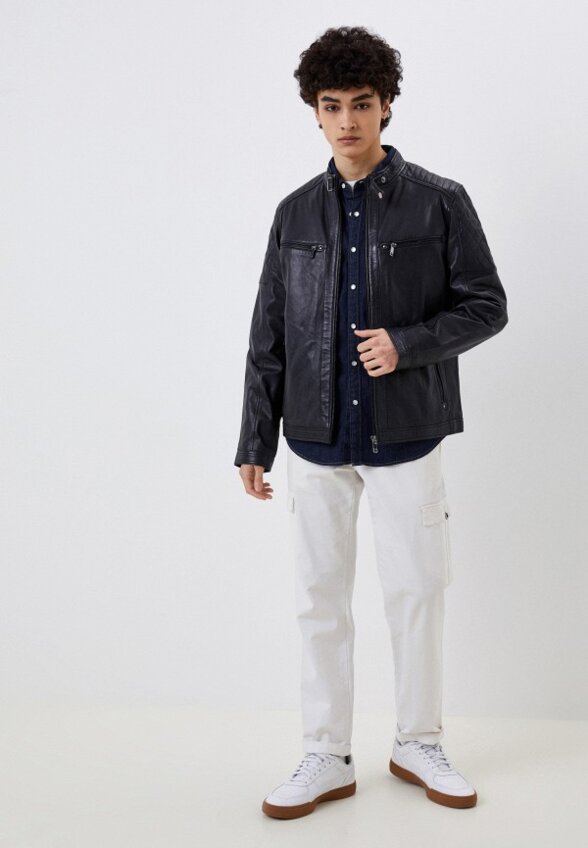 Куртка кожаная Jorg Weber