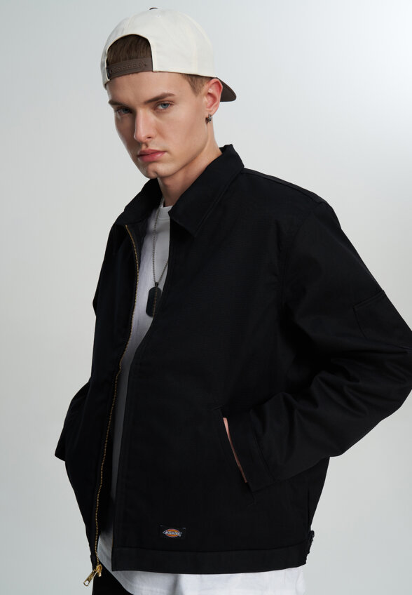Легкая куртка мужская DICKIES Lined Eisenhower, Черный