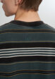 Футболка мужская Vans LX Pique Stripe SS, Зеленый7  - превью