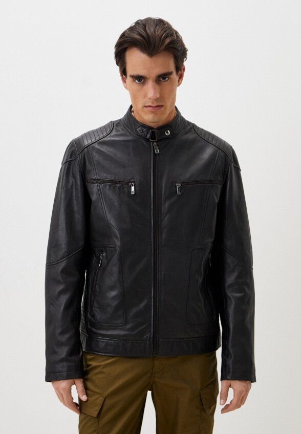 Куртка кожаная Jorg Weber