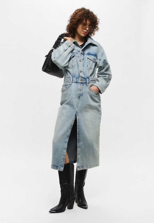 Платье джинсовое 7 For All Mankind