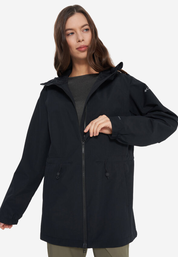 Куртка мембранная женская Columbia Blossom Park Rain Jacket, Черный