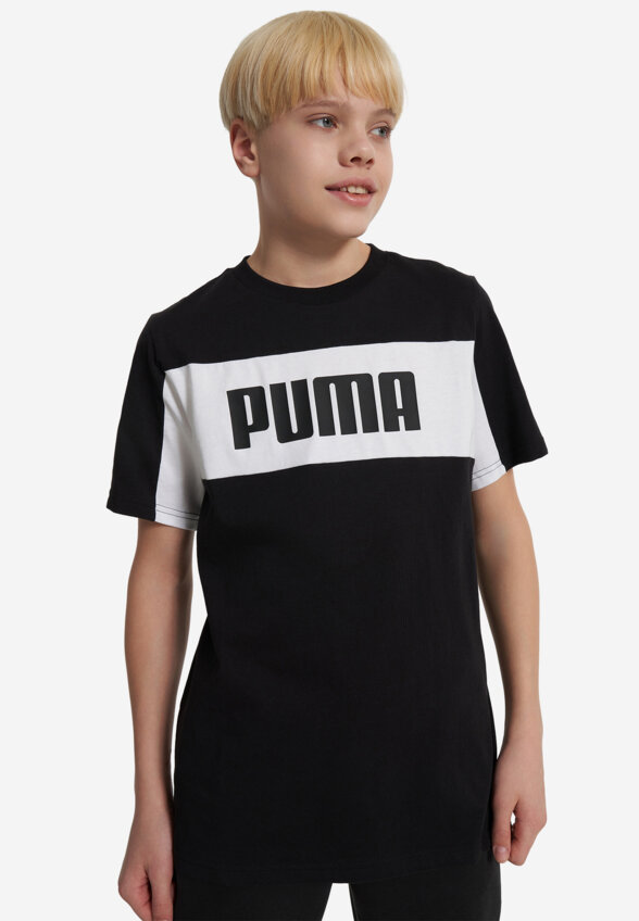 Футболка для мальчиков PUMA Block, Черный