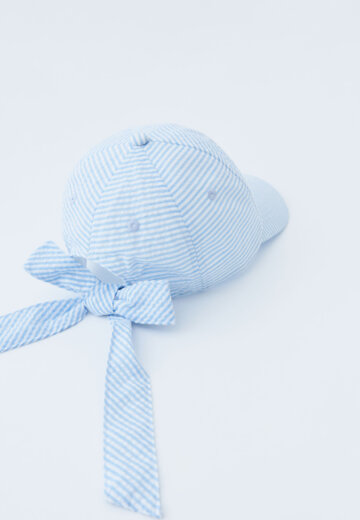 Бейсболка с завязками для девочек