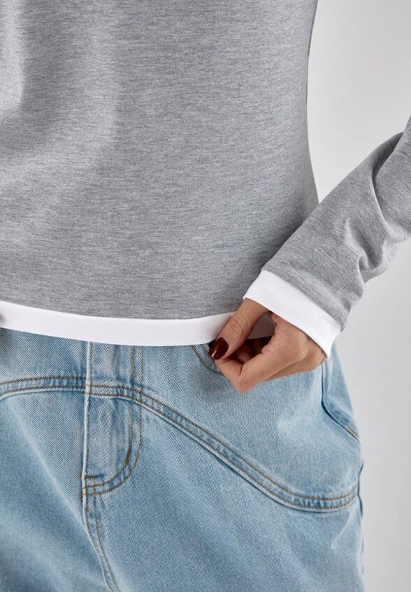 Лонгслив Gray Moss