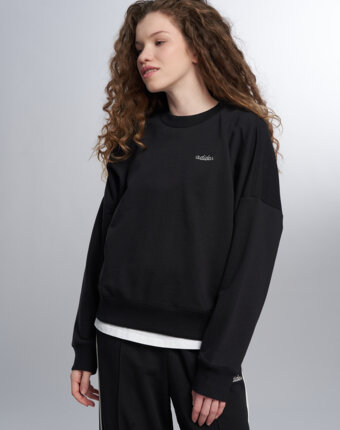 Свитшот женский Adidas, Черный женщинам