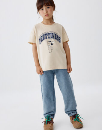 Джинсы Paperbag fit для девочек детям