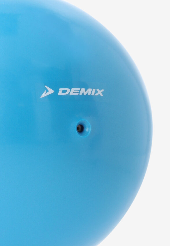 Мяч гимнастический Demix, 15 см, Голубой
