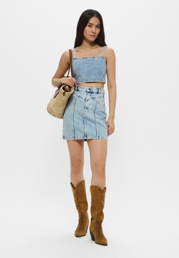 Юбка джинсовая H&M