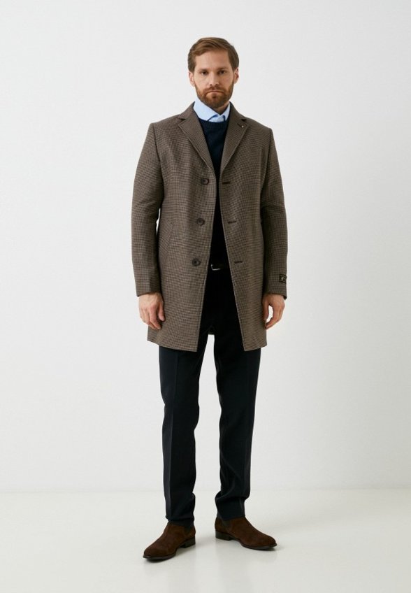 Пальто однобортное Bazioni